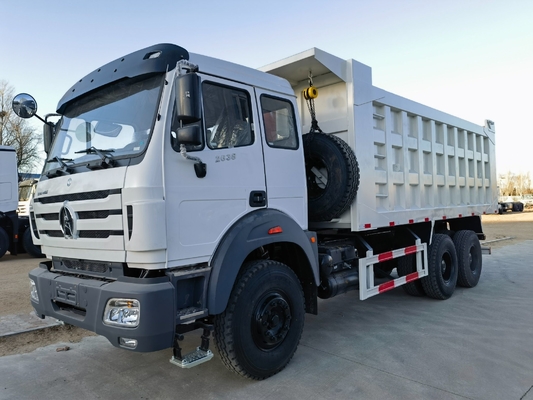 10 Wheels 6X4 Beiben Dump Tipper Truck in with Manual Transmission and Euroii Emission