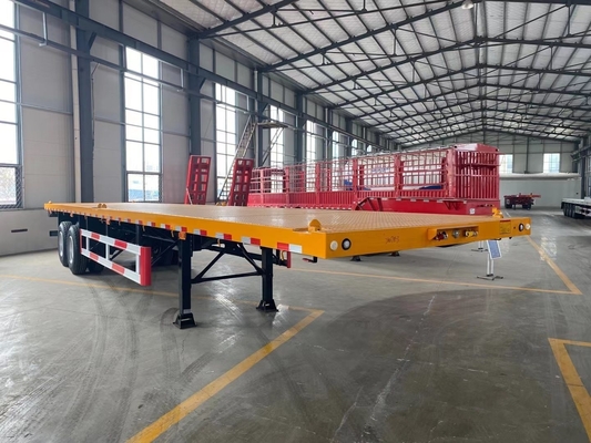 4 Axles 20 Feet 20FT Container Trailer Lock with One Piece Tool Box 1m *0.5m*0.5m