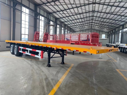 4 Axles 20 Feet 20FT Container Trailer Lock with One Piece Tool Box 1m *0.5m*0.5m
