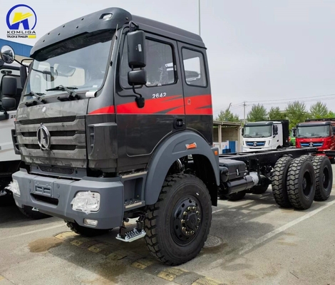 Beiben Dump Cargo Truck Tractor Truck 6X4 with Zf8098 Steering System Customization