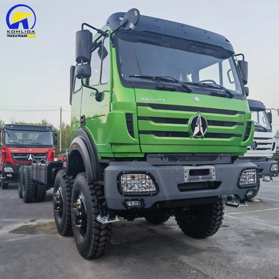 Beiben Dump Cargo Truck Tractor Truck 6X4 with Zf8098 Steering System Customization