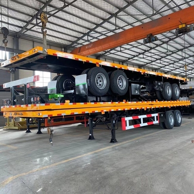 Container Transportation Semi-Trailer with 30-100t Loading Capacity