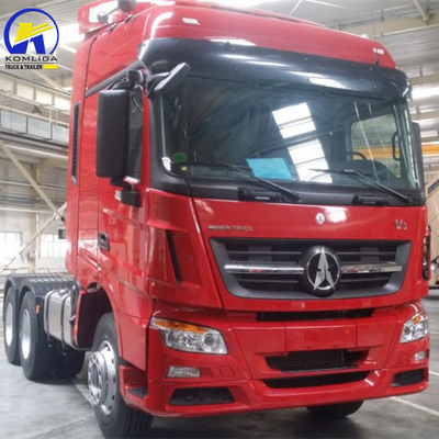 Beiben Tractor Truck 10 Wheeler Trailer Head with Ng80b Long Cab and Single Sleeper