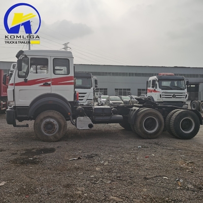 Beiben 6X4 380HP 10 Wheels 30-40tons Tractor Truck/Trailer Head with Ng80b Long Cab