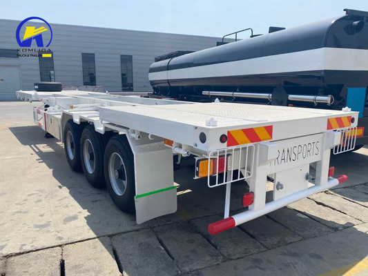 3 Axles Tri-Axles Container Skeleton Trailer Air Suspension for Container Transporter