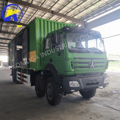 Benz Beiben 8X8 Cargo Truck for Heavy-Duty Applications 8500*2500*3400mm Seats ≤5