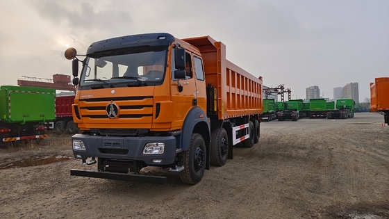 90 Single Direction Fifth Wheel Beiben Tipper Truck for Africa Wp12.420e32 Engine Used