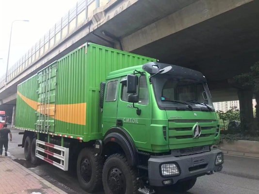 Radial Tire Design Euroii Benz Beiben Heavy Duty 8X8 Cargo Truck for African Countries
