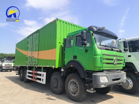 420HP Beiben 8X4 Cargo Truck 8X8 Benz Van Truck 12wheels Box Truck Customized Request