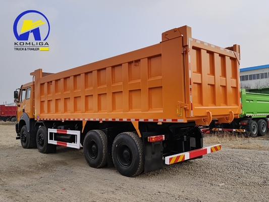 2024 Beiben 6X4 6X6 8X4 10wheels Dump Truck Used 380HP 420HP North Benz Tipper Cargo Truck