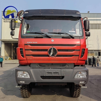 Beiben Benz 8X8 12wheel Van Style Box Cargo Truck 20cbm Bucket Dimension 5600X2300X1500
