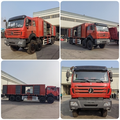 Used Beiben Truck 6X4 8X4 8X8 10wheel 12wheel Cargo Tricycle Van Style Box Cargo Truck