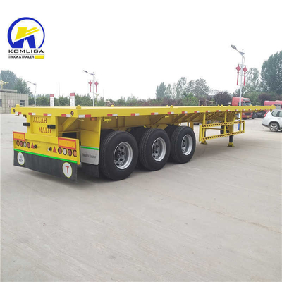 50T Load Capacity Customization 3/4 Axles 45FT Flatbed Semi Trailer 53FT Trailer Container