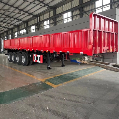 Small 40ton Payload Side Wall Mini Cargo Trailer with 13t/16t Axle and Container Lock