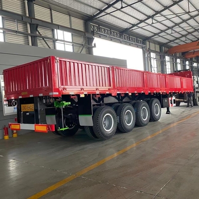 Small 40ton Payload Side Wall Mini Cargo Trailer with 13t/16t Axle and Container Lock