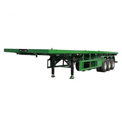 40FT Skeleton Semi Container Trailer with 13t/16t Axle and 13000x2500x3900mm Size