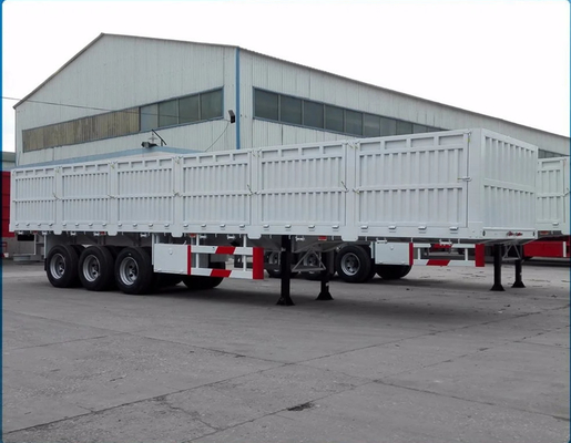 40FT 40 Ton 60 Ton 3 Axle Side Guard Cargo Trailer Doors Hinge for Customized Request