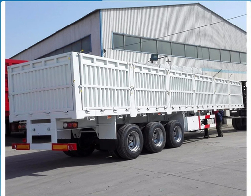 40FT 40 Ton 60 Ton 3 Axle Side Guard Cargo Trailer Doors Hinge for Customized Request