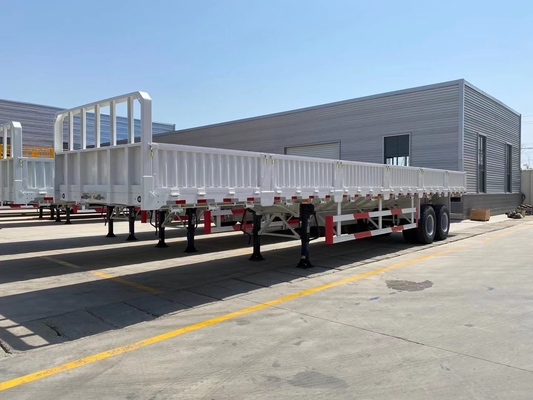 3 Axles Side Wall Truck Semi Trailer Truck with and Tare Weight of Approx. 6.7 T