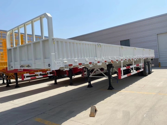 3 Axles Side Wall Truck Semi Trailer Truck with and Tare Weight of Approx. 6.7 T