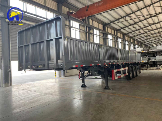 Container Lock 40ton 3 Axles 4 Axles Side Wall Semi Trailer with Twist Locks Optional