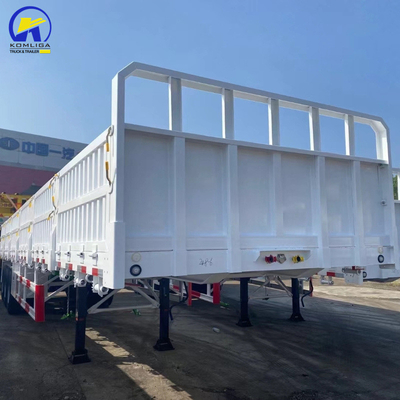 Techinical Spare Parts Support 3 Axles 4 Axles Side Wall Semi Trailer with Container Lock