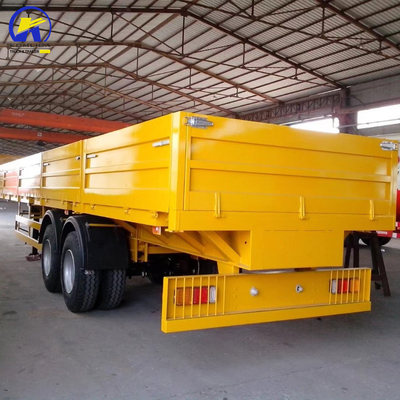 Techinical Spare Parts Support 3 Axles 4 Axles Side Wall Semi Trailer with Container Lock