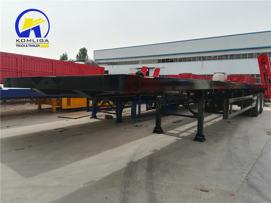 20tons 30tons Wabco Valve ECE Certification Two 2 Axles Truck Semi Trailer with Valve