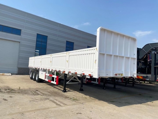 Suspension Mechanical Suspension Heavy Duty Steel Semi Trailer for Transporting Goods