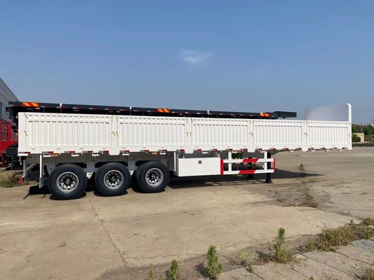 Suspension Mechanical Suspension Heavy Duty Steel Semi Trailer for Transporting Goods