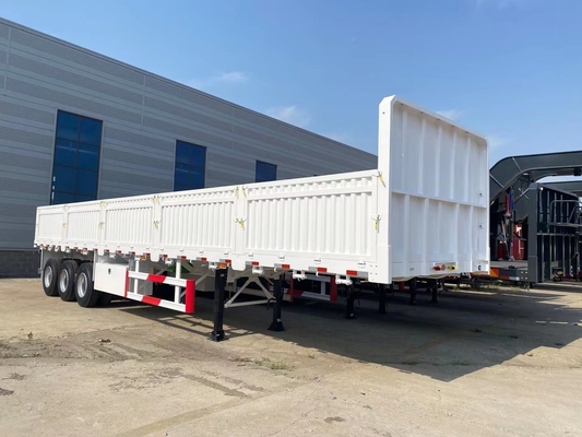 Suspension Mechanical Suspension Heavy Duty Steel Semi Trailer for Transporting Goods