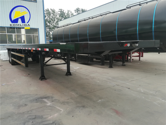 Second Hand 2 Axles 25FT Container Light Semi Trailer Heavy Duty Grade 13t/16t Axle