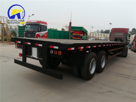 Second Hand 2 Axles 25FT Container Light Semi Trailer Heavy Duty Grade 13t/16t Axle