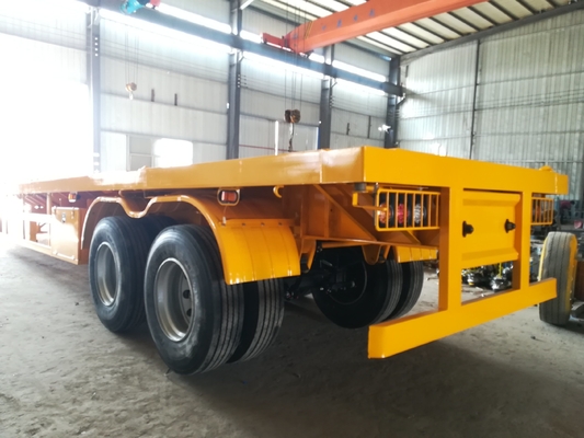 20ton 30ton 2 Axles Used Truck Semi Trailer with Mechanical Suspension Best Choice