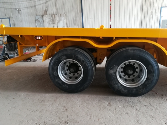 20ton 30ton 2 Axles Used Truck Semi Trailer with Mechanical Suspension Best Choice