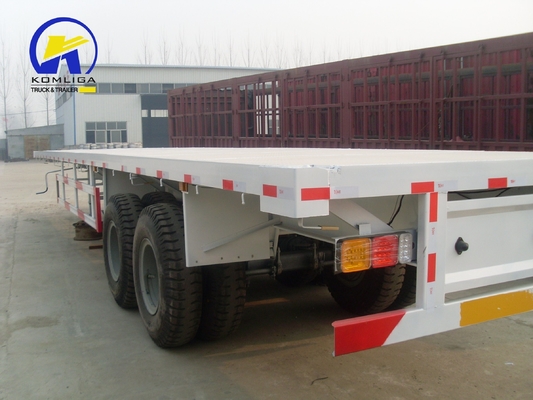 20ton 30ton 2 Axles Used Truck Semi Trailer with Mechanical Suspension Best Choice