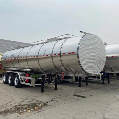 3 Axles Oil Tanker Utility Truck with Aluminum Fuel Tank and 1PCS Tool Box