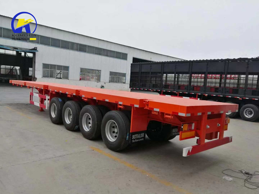 Jost Two Speed Spport Leg 3 Axles Box Loader Container Trailer Semi Trailer for Products
