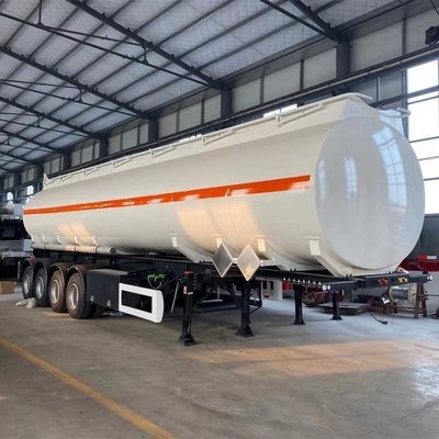 36000-42000 Liters Diesel Fuel Tank Trailer with One Crank and One Shaft Head Wrench
