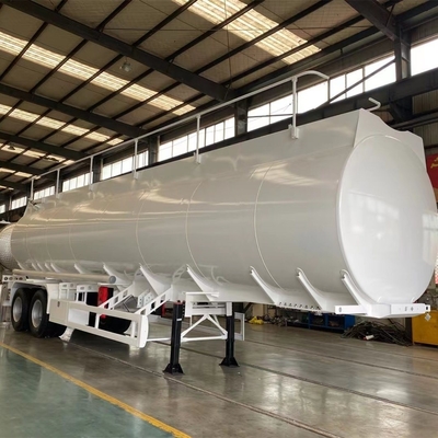 36000-42000 Liters Diesel Fuel Tank Trailer with One Crank and One Shaft Head Wrench