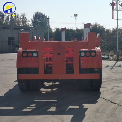 13000x2500x3900mm 40FT Skeleton Semi Container Trailer with 3 Axles 40T Load Capacity