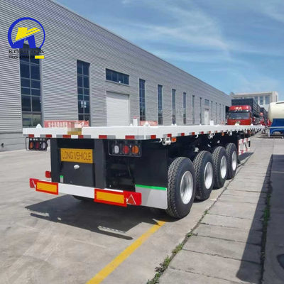 Flatbed/Skeleton Semi Trailer Container Trailer for Transportation Customized Request