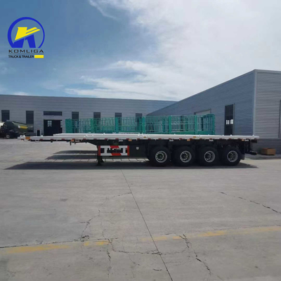 Flatbed/Skeleton Semi Trailer Container Trailer for Transportation Customized Request