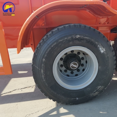 Tri-Axle 13t/16t Semi Trailer for Truck Tractor Skeletal Ship Container