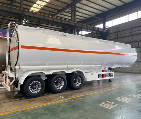 3 Axles 45000L Fuel Tanker in The Philippines with Wabco Relay Valve Brake System