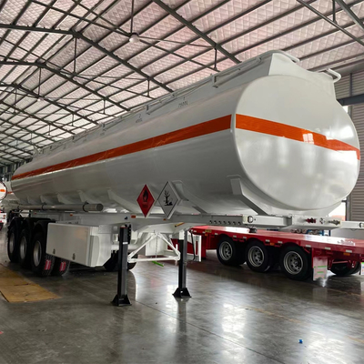 3 Axles 45000L Fuel Tanker in The Philippines with Wabco Relay Valve Brake System
