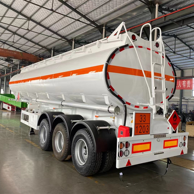 3 Axles 45000L Fuel Tanker in The Philippines with Wabco Relay Valve Brake System