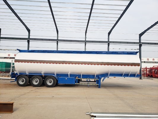 Handrail Pneumatic 3 Axles 45cbm Petroleum Tanker Semi Trailer with Bogie Suspension