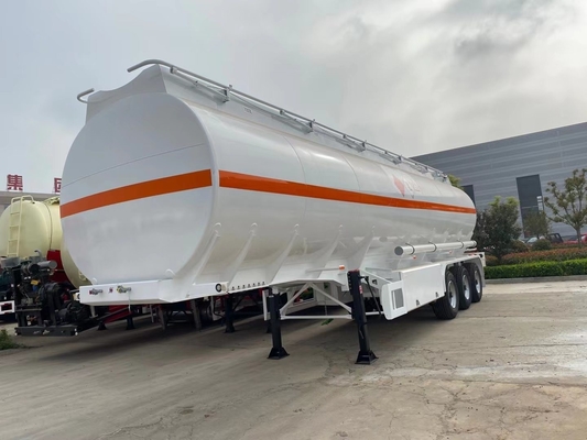 Water Palm Oil Transportation 45000 Litres Fuel Tank Trailer with 2 Discharging Hoses