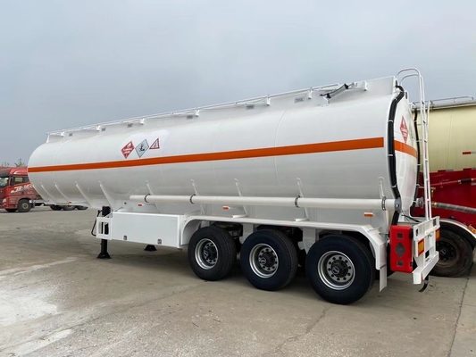 Water Palm Oil Transportation 45000 Litres Fuel Tank Trailer with 2 Discharging Hoses